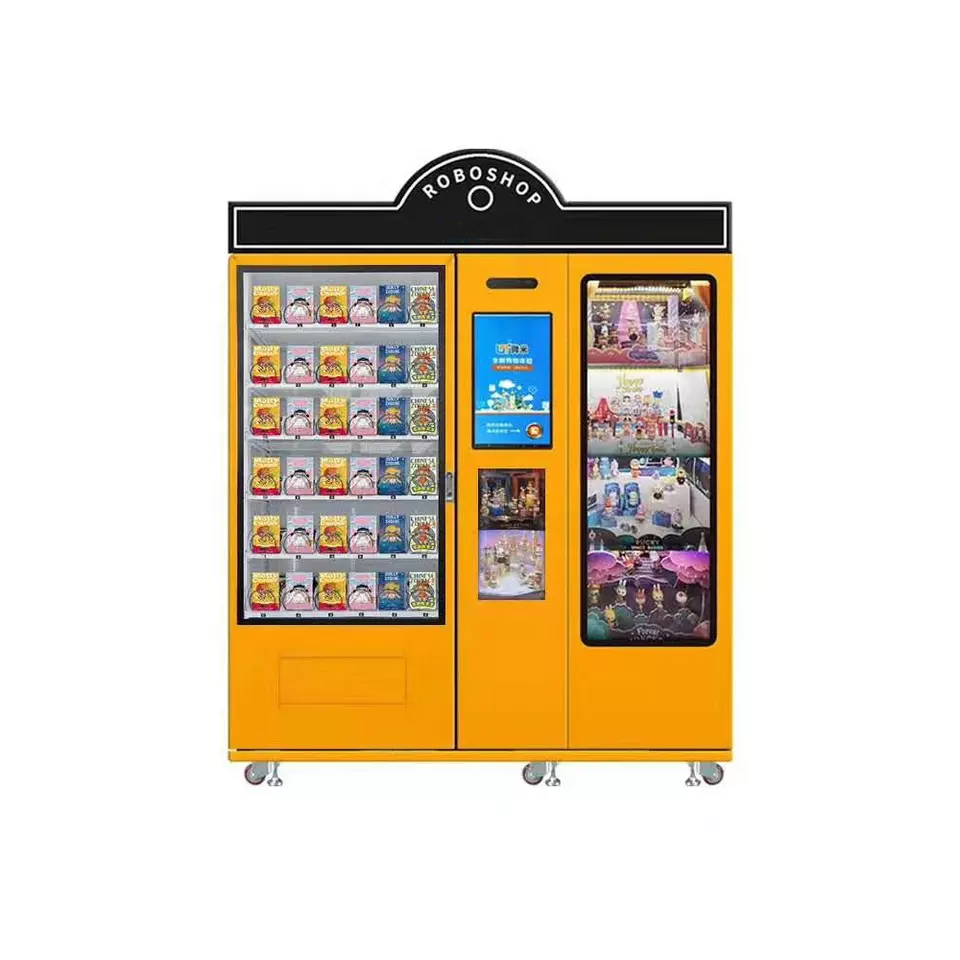 Selling large-capacity toy vending machine mystery box touch screen vending machine in the mall
