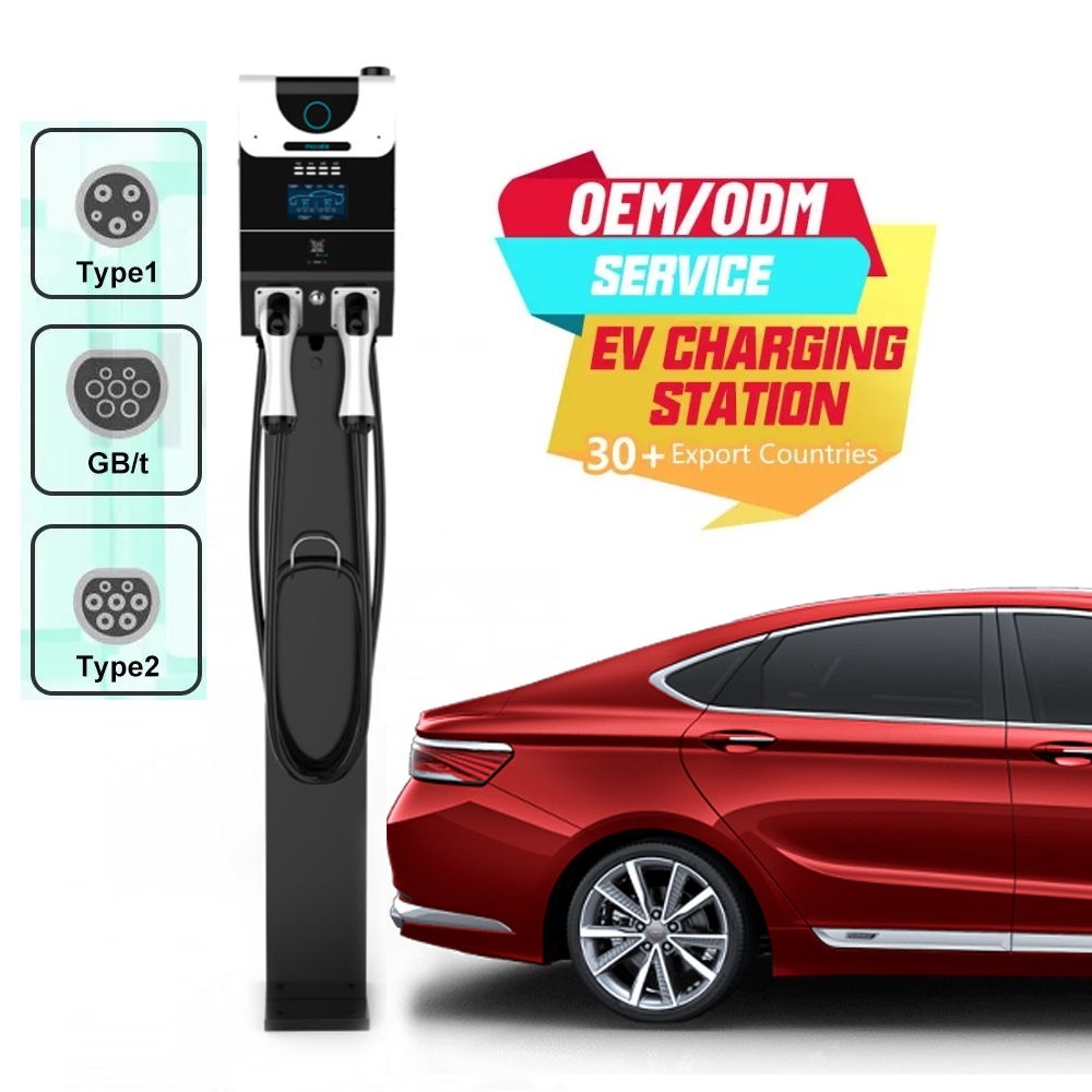 High Quality 7KW AC Easy Operation Single Plug Type 2 EV Charger EN 61851-2 Home Use Portable Charging Pile