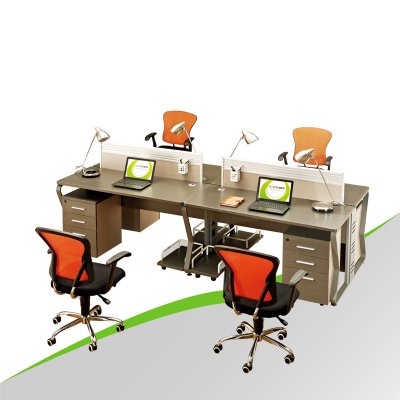 Office Partition 4 Person Workstation
