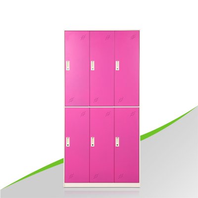 Metal Clothes Locker with 6 doors