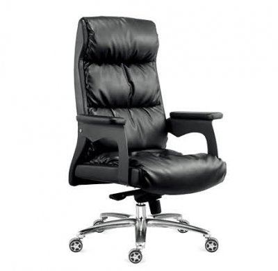 Leather Excutive chair black color