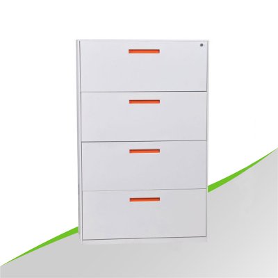 Lateral thin edge 4 Drawer Cabinet