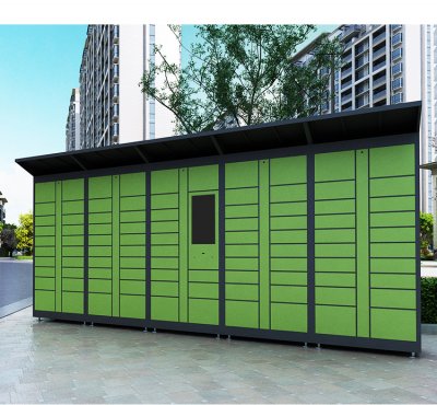 Outdoor electronic smart intelligent parcel delivery locker