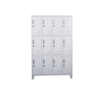 12 door High foot steel locker