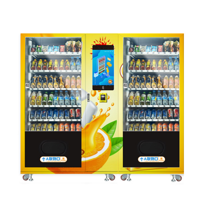 Snack and drink vending machine