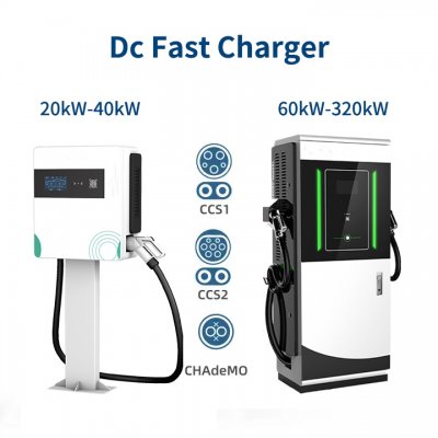 30kw Fast charging EV Charging station 40kw CCS2 60kw Chademo level 3 Ev Charging station DC Charger